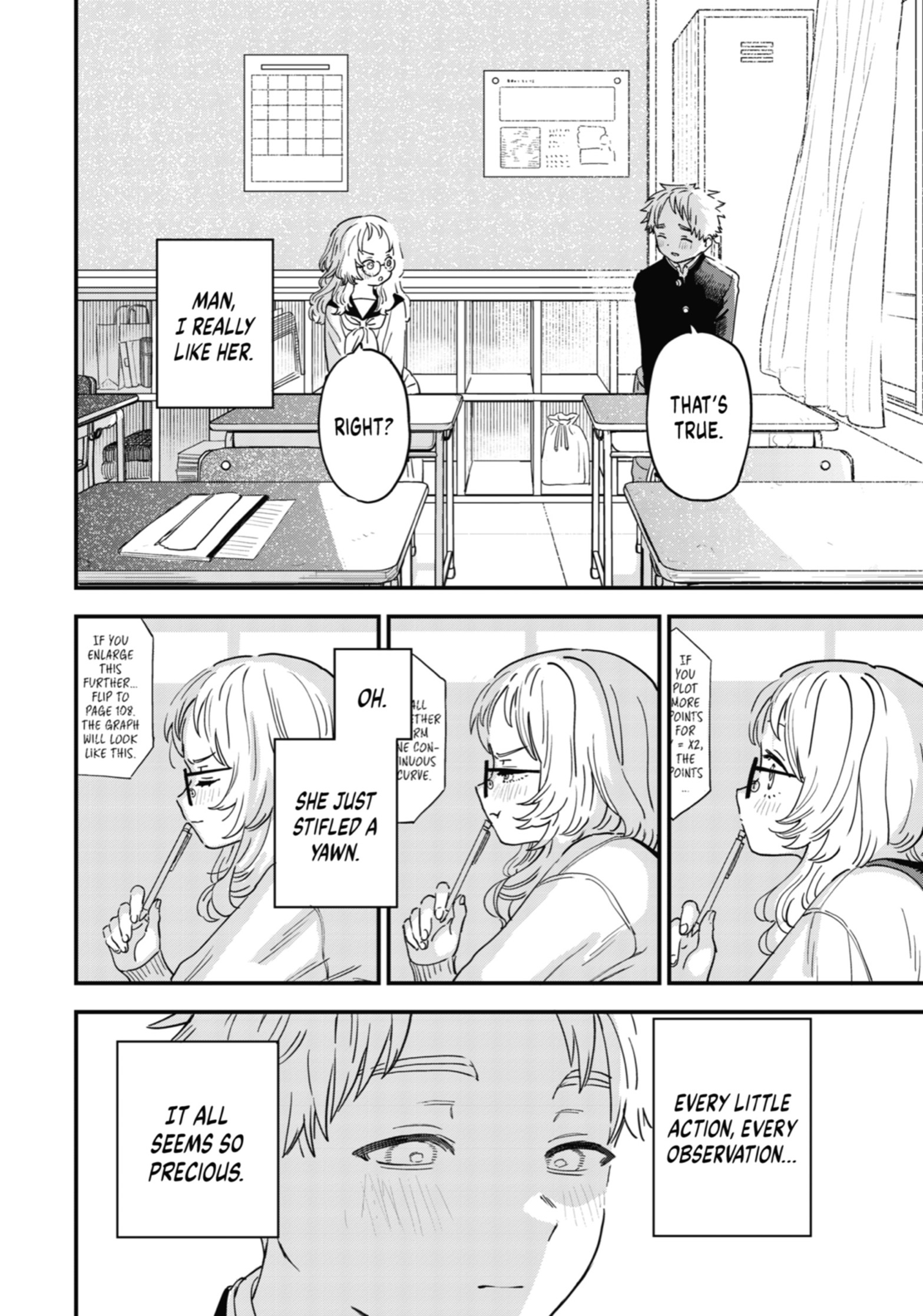 The Girl I Like Forgot Her Glasses, Chapter 93 image 08